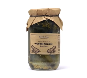 Ogórki Kiszone Babci Jadzi 815 ml - zbiór 2026 - Zapisz się!