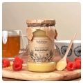 Himbeerhonig-kristallisiert-kleines-Glas-Schätze-Milben
