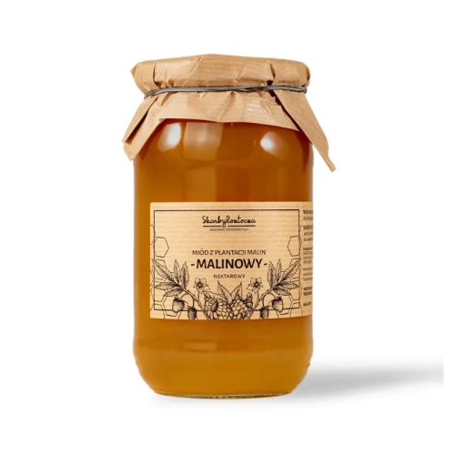 Himbeerhonig-1000g-Schätze-Milben