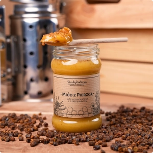 Miód z Pierzgą Mieloną 370g