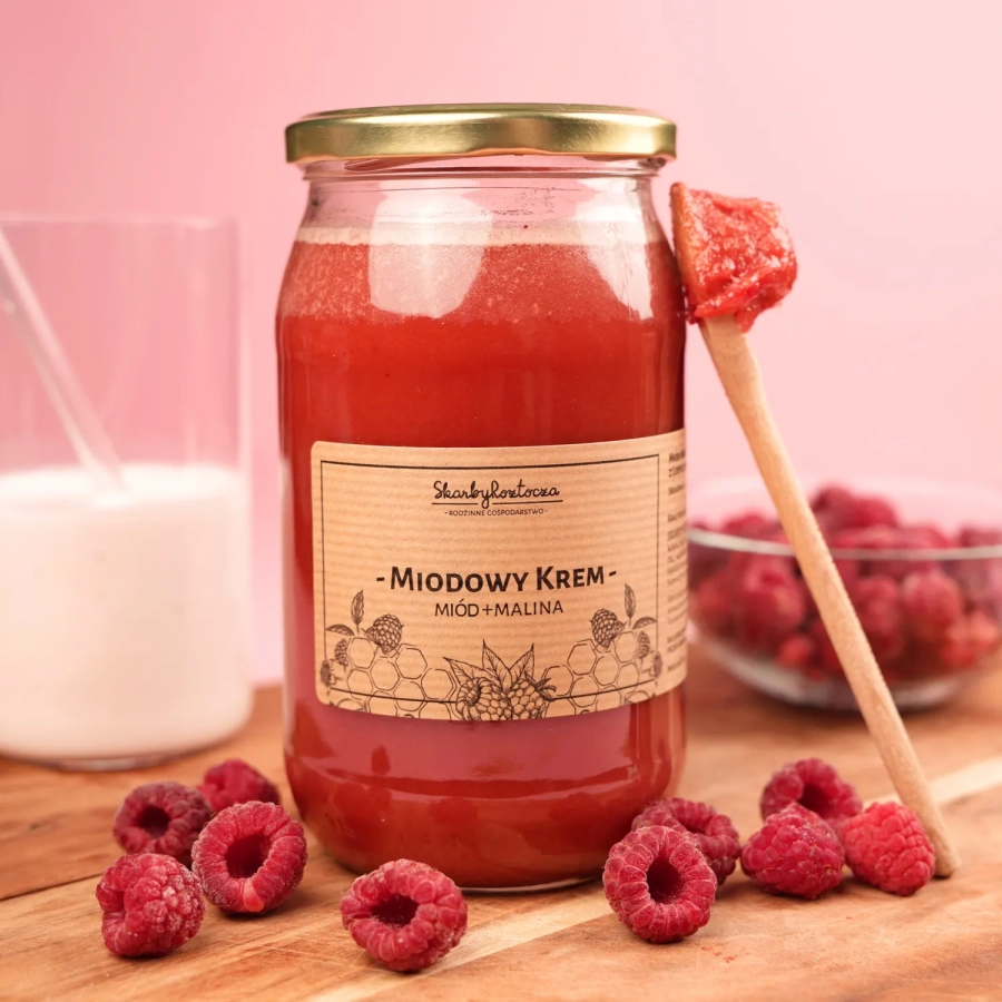 miod-z-malina-duzy-sloik-produktowe-front-kwadrat-lyzeczka.webp