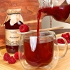 raspberry juice treasures of roztocze product square tea serving suggestion