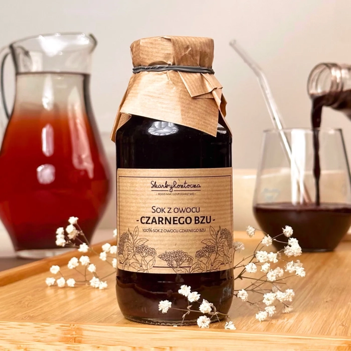 elderberry fruit juice skarby roztocza square product front