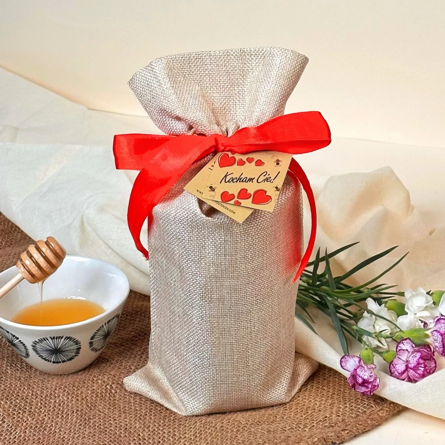 gift set bag bow honey treasures of roztocze product square classic