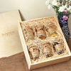 christmas gift set wooden box 6 honeys skarby roztocza product square traditional