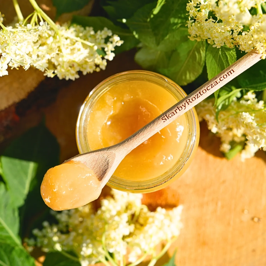 treasures of roztocze elderflower herb-honey