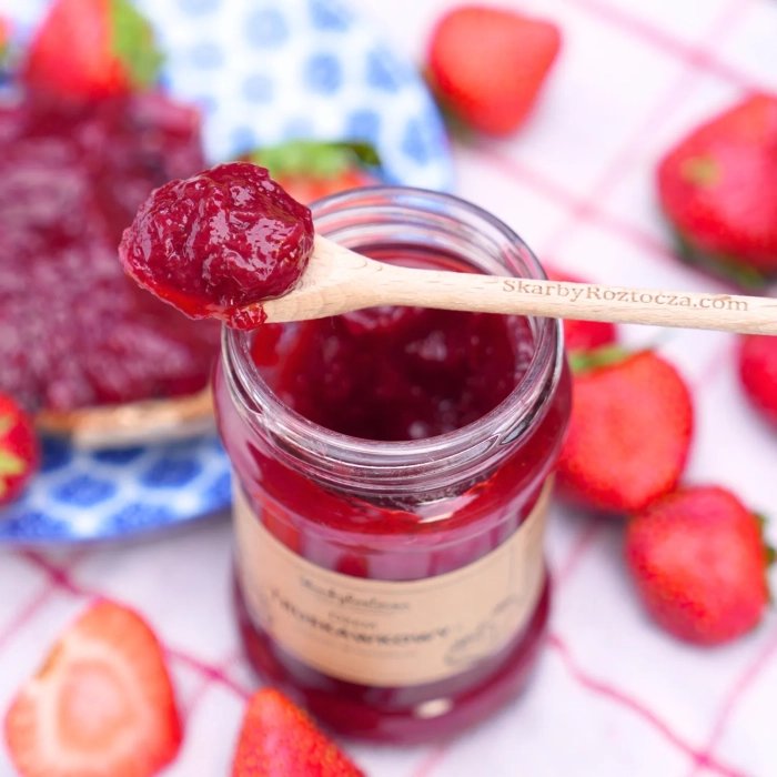 treasures of roztocze natural homemade strawberry jam