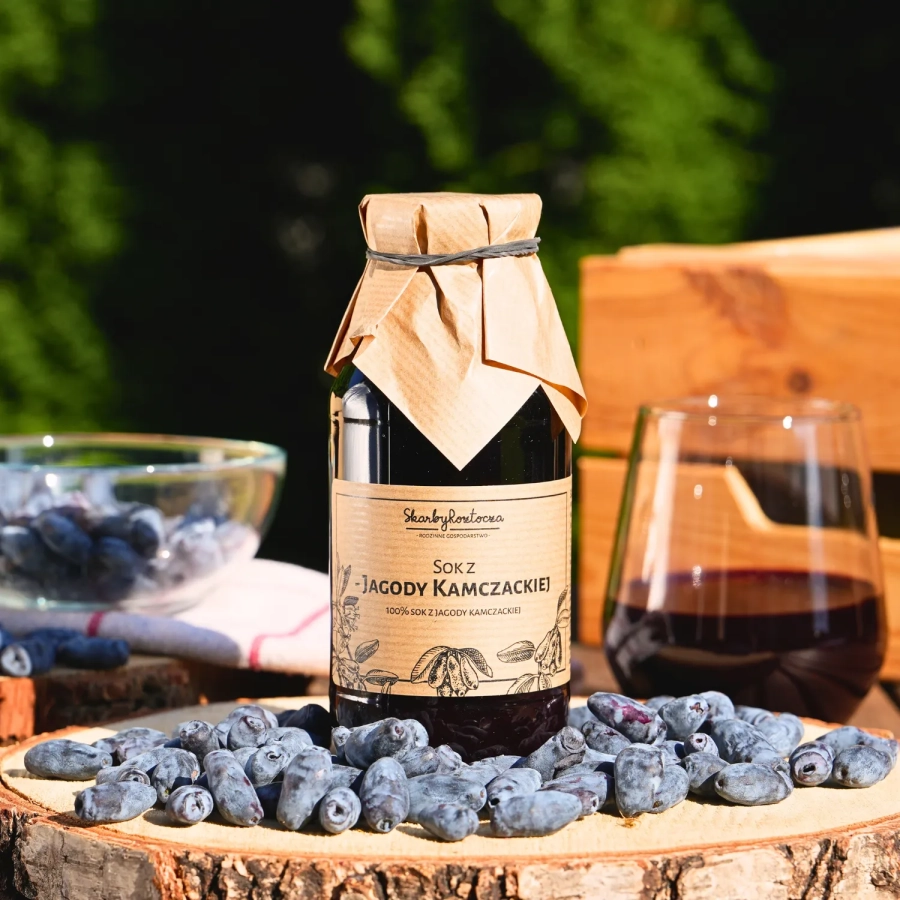 skarby roztocza honeyberry juice 100percent