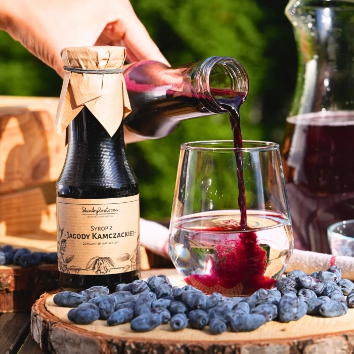 treasures of roztocze haskap berry natural syrup