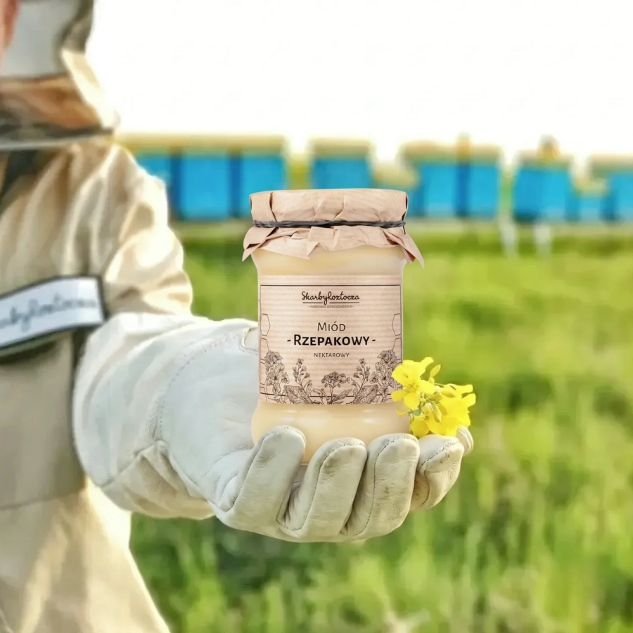 miod-rzepakowy-maly-pasieka-skarby-rozocza-na-rzepaku.webp