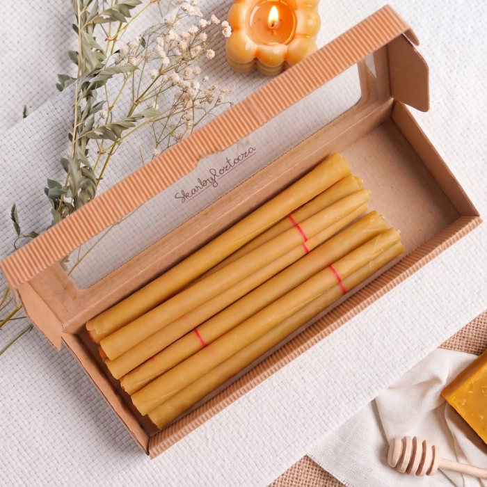 candles for ear candling ear conching made of beeswax 100 percent
