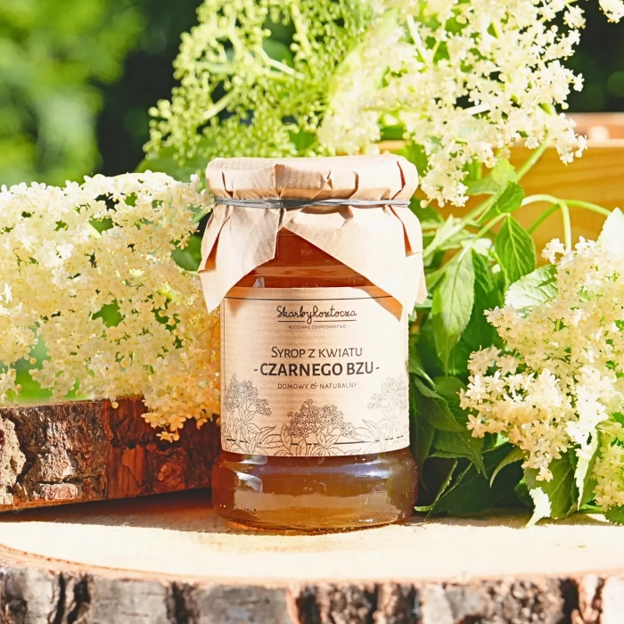treasures of roztocze elderflower syrup