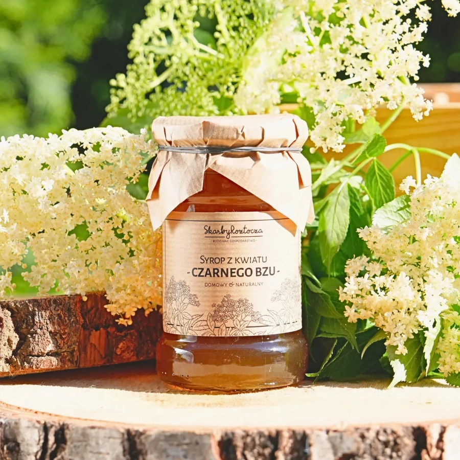 Schätze aus Roztocze Holunderblütensirup