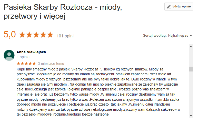 Opinie o Skarby Roztocza